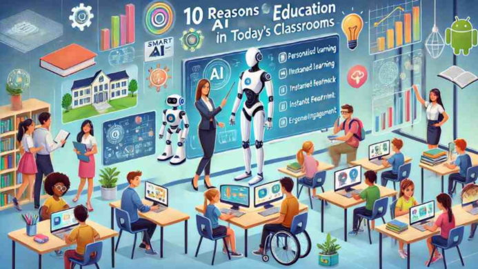 10 Reasons Why AI in Education is Essential for Today's Classrooms
