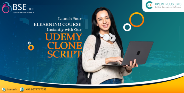 Launch Your eLearning Course Instantly with Udemy Clone Script
