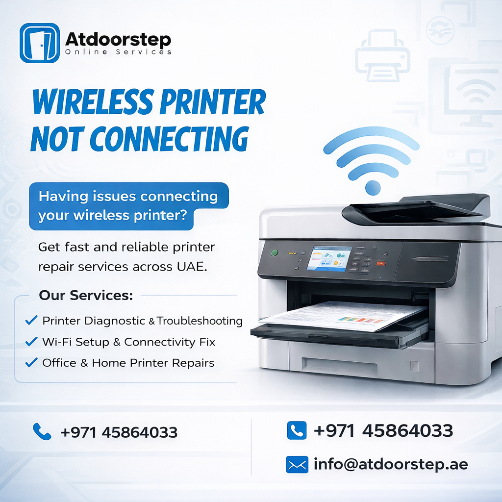 Printer Repair Dubai Fixing Wireless Printer Errors