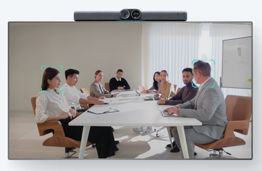 Features of the Dual-Camera AI Video Bar