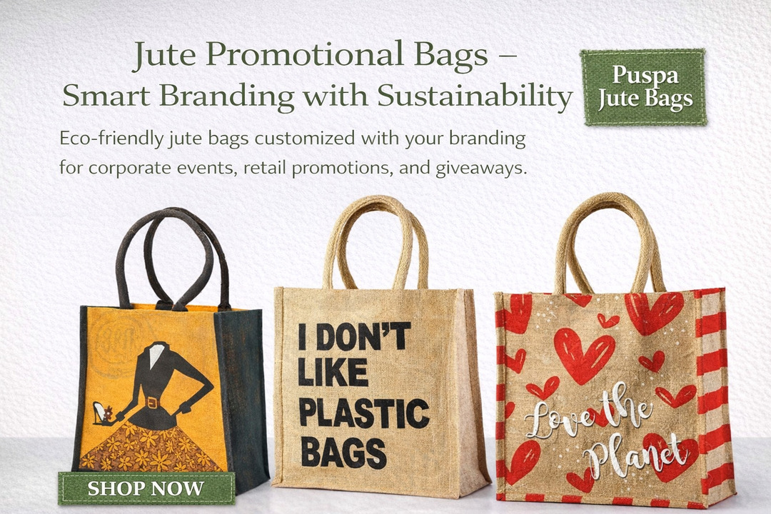 Jute Promotional Bags – Smart Branding with Sustainability