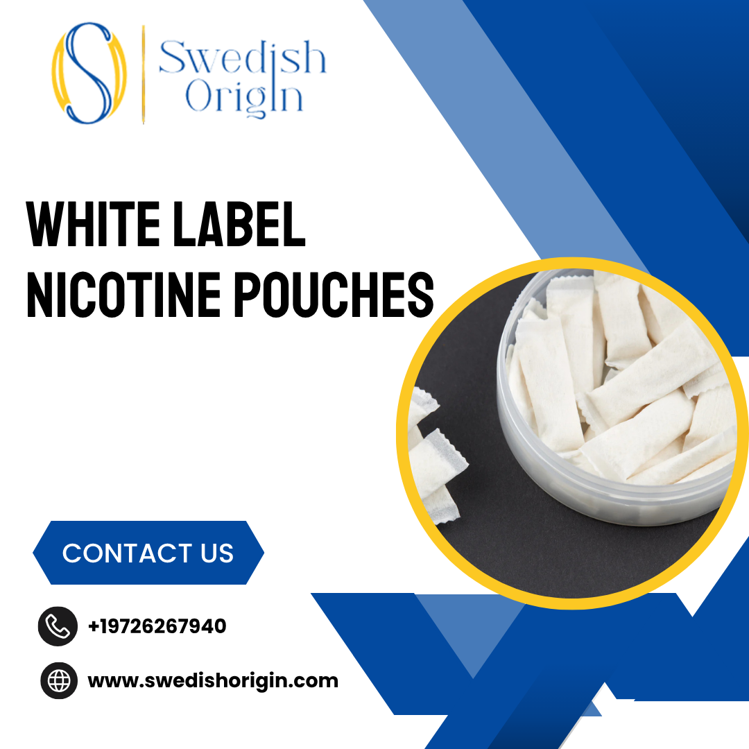 White Label Nicotine Pouches Manufacturing