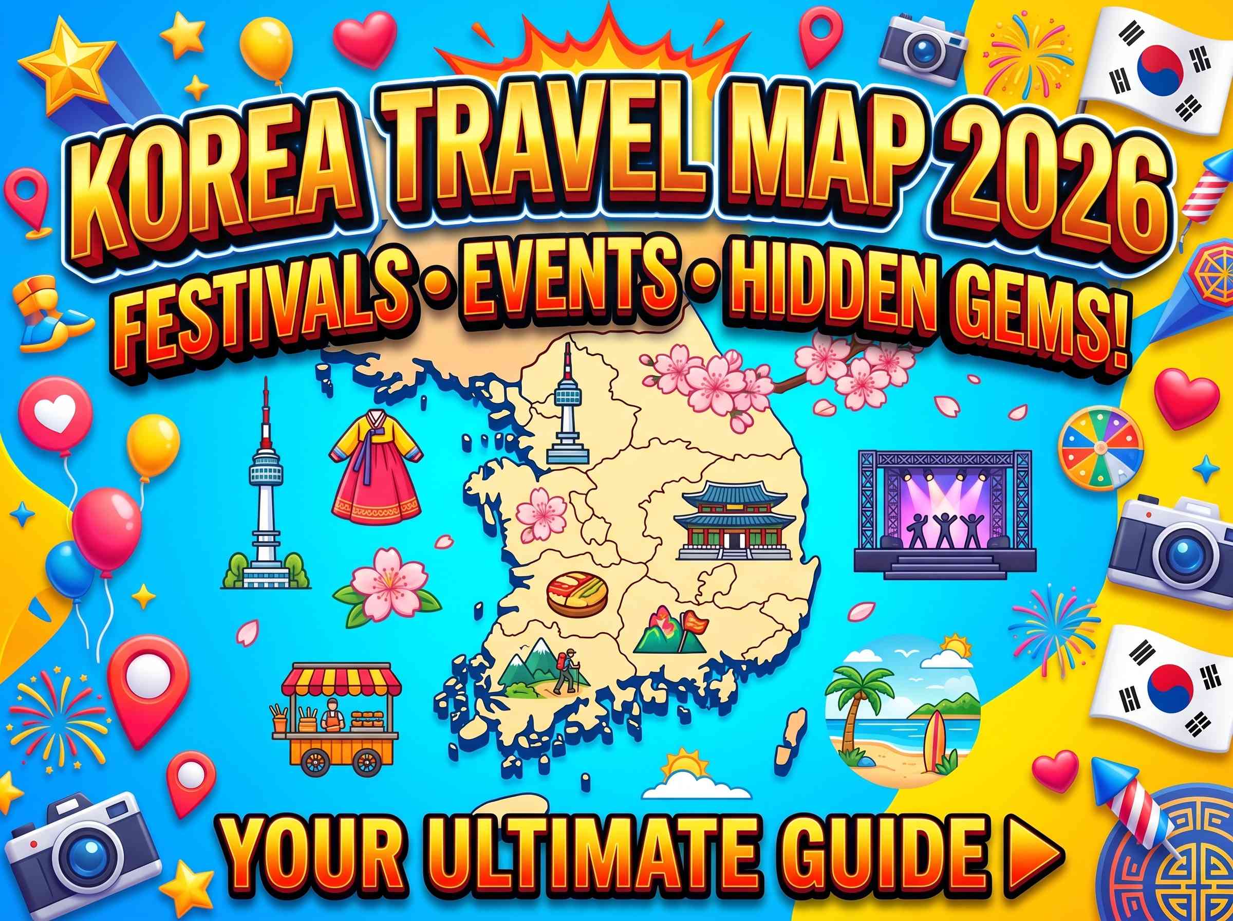 Korea Event Map - Korea Travel & Festival Guide