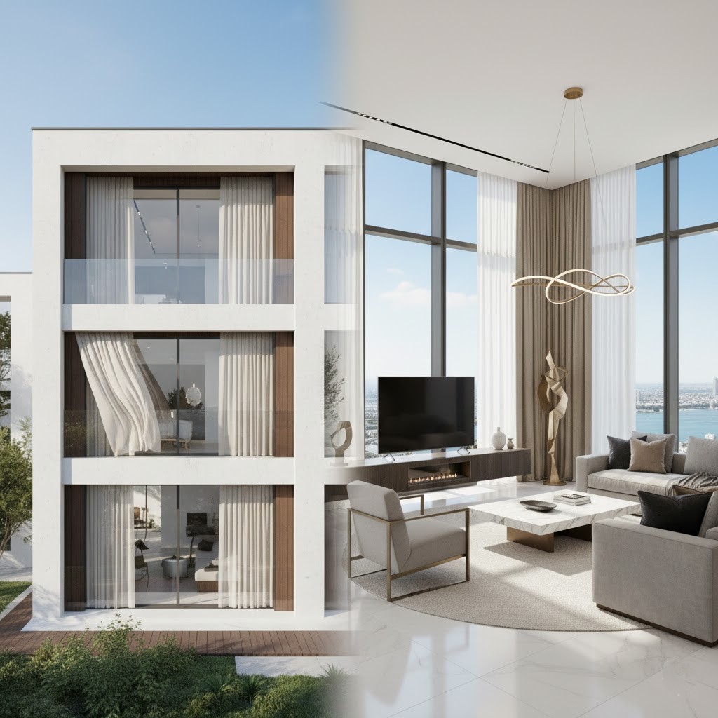 custom made curtains and blinds in Dubai  Empire Curtains