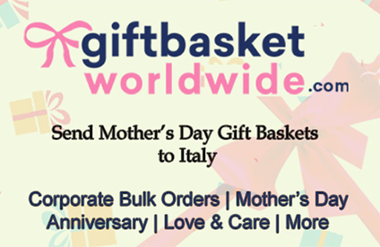 Send Heartfelt Mother's Day Gift Baskets to Italy with GiftBasketWorldwide.com!