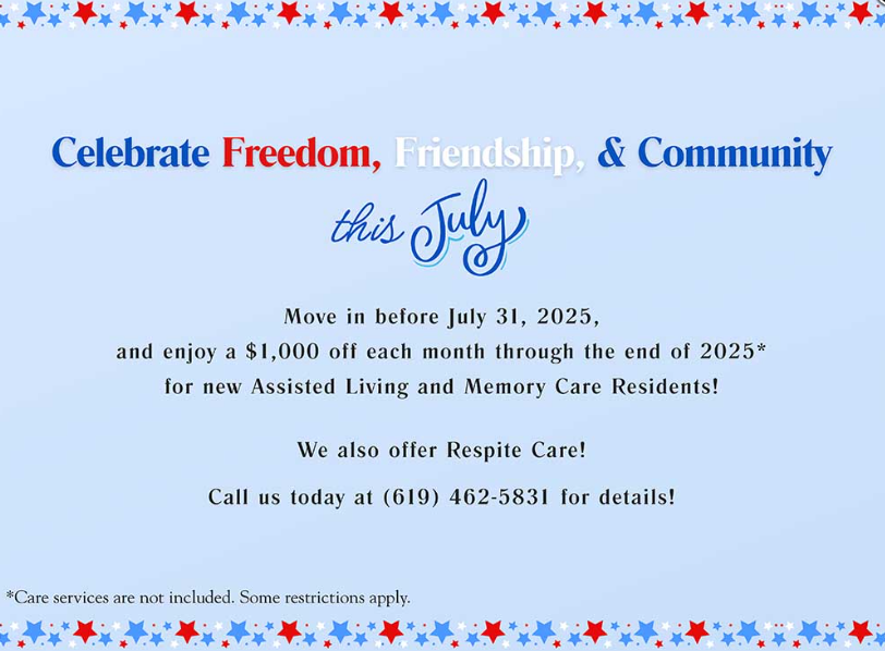 Best Environment For Assisted Living in San Diego
