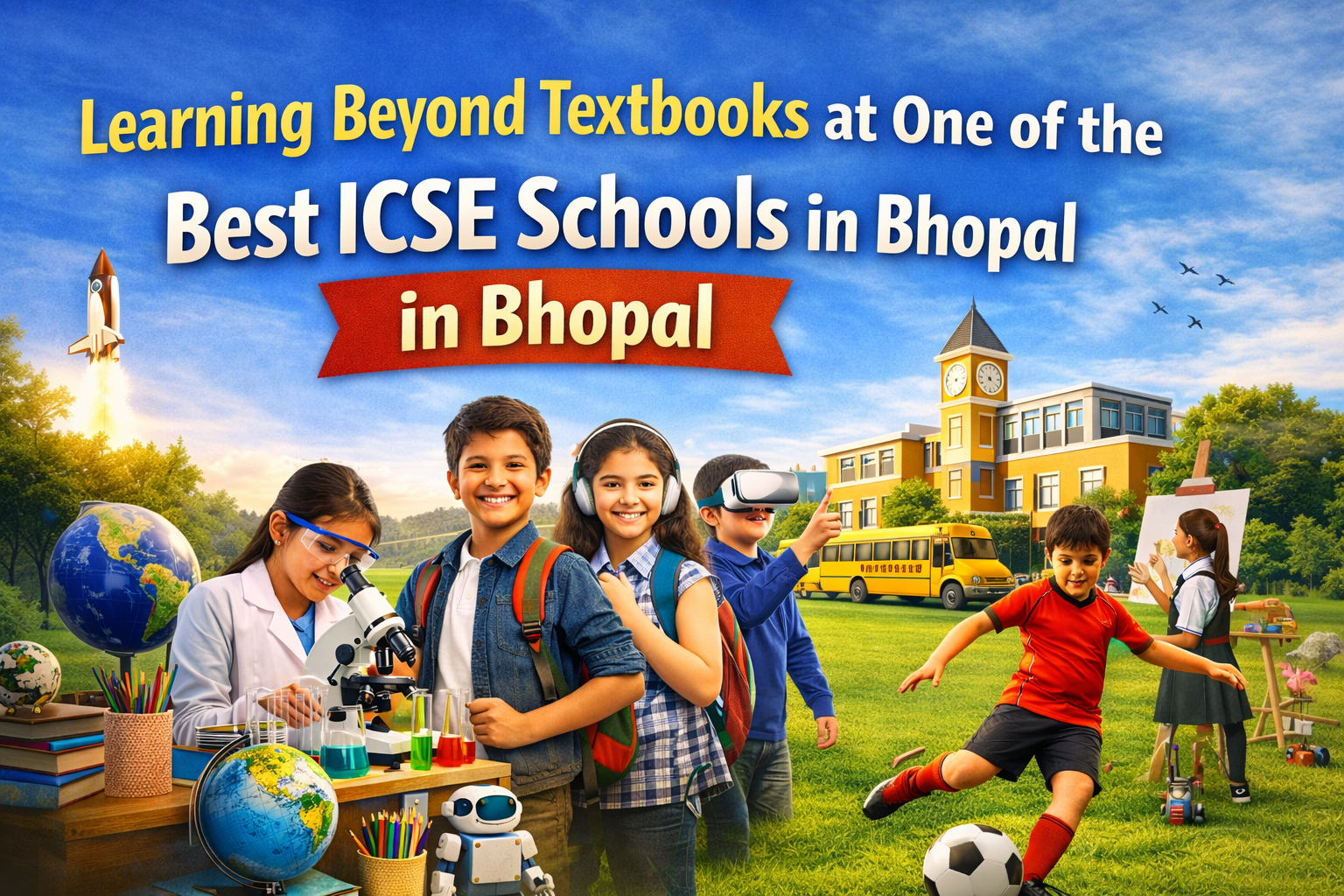 Beyond Textbooks at One of the Best ICSE Schools in Bhopal