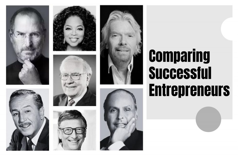 Successful Entrepreneurs Comparing the Strategies 
