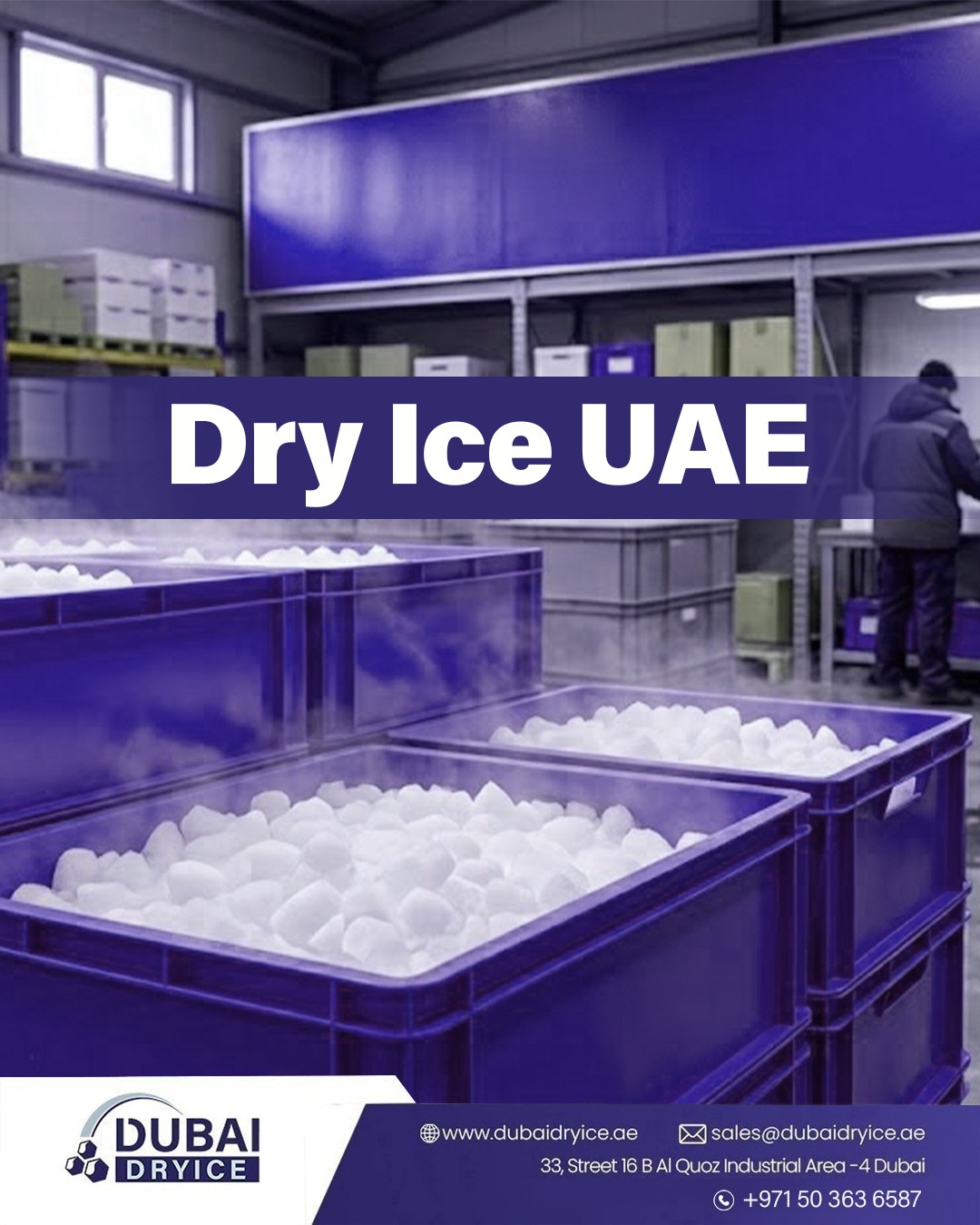 Why Dubai Event Planners Prefer Local Dry Ice Supply