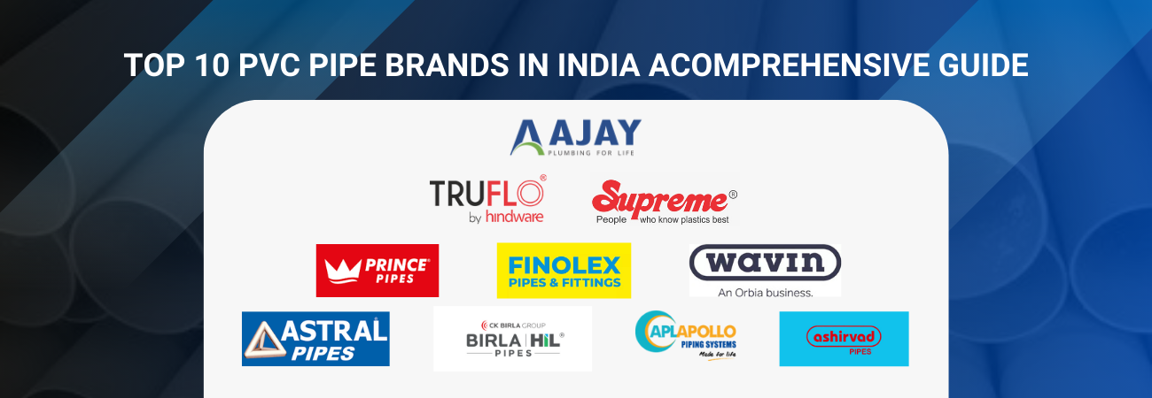 Top 10 PVC Pipe Brands in India