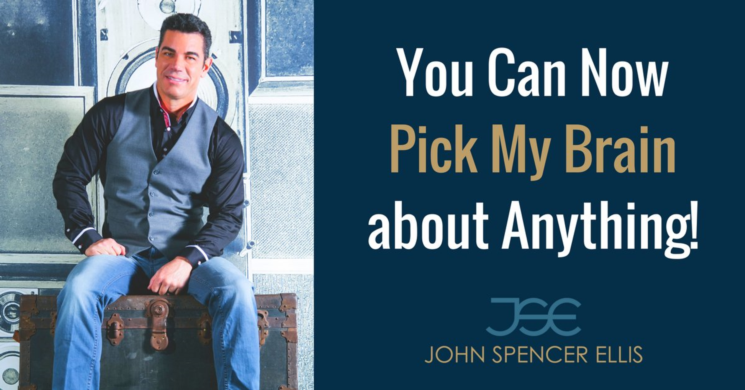 PICK MY BRAIN: ZOOM, SKYPE OR PHONE CONSULTING SERVICE – John  Spencer Ellis