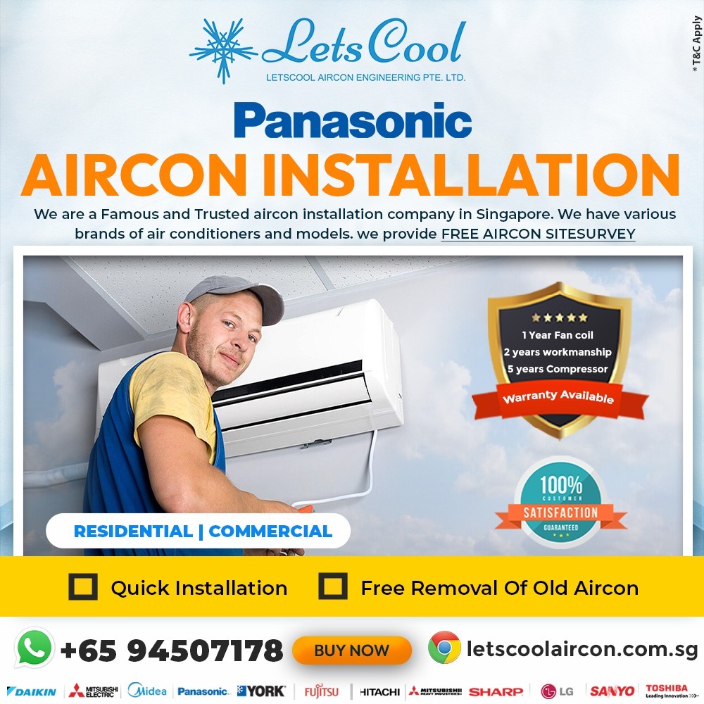 Panasonic Aircon Installation