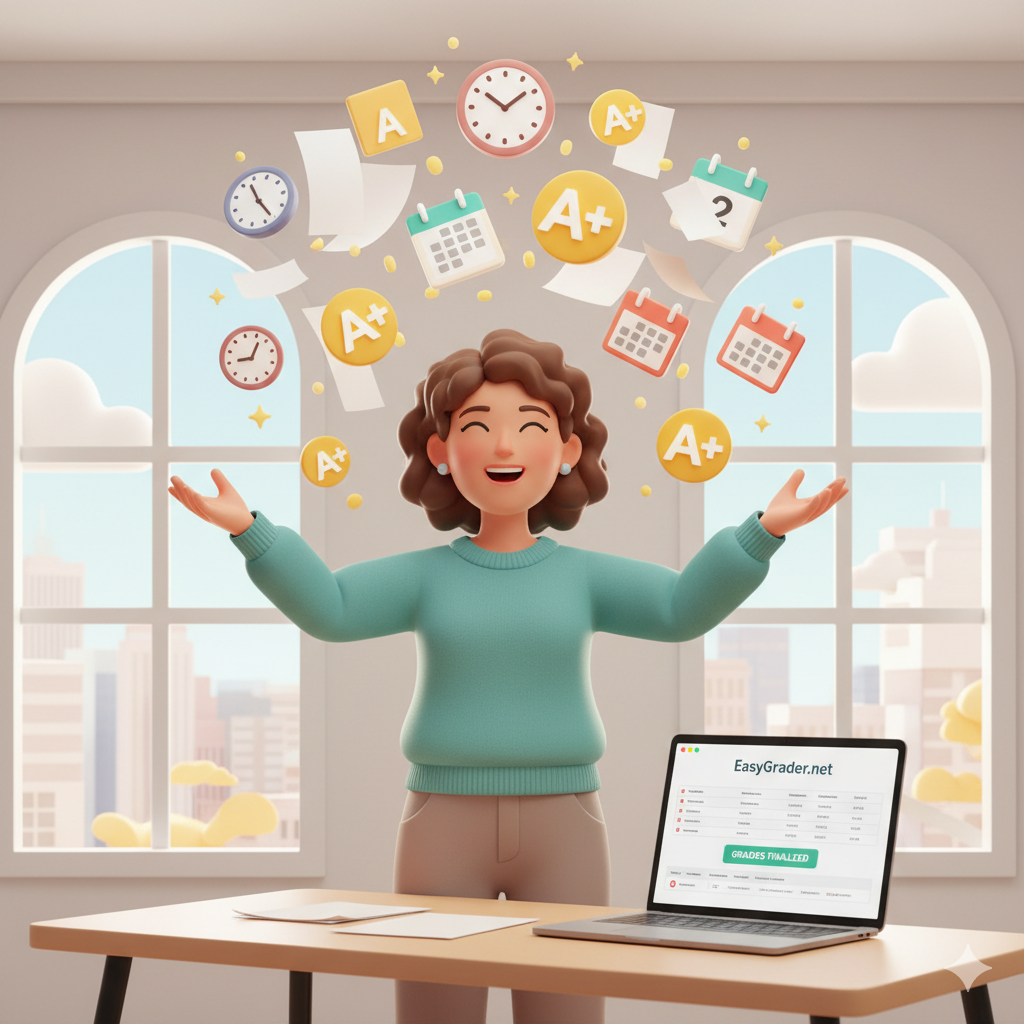 Make exam grading easy with EasyGrader.net