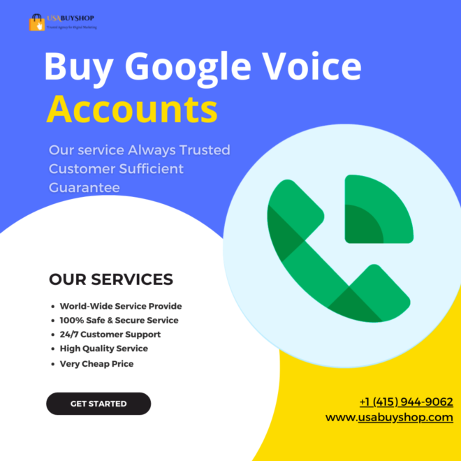 Buy Google Voice Accounts for Enhanced Communication - Get Your Account Now