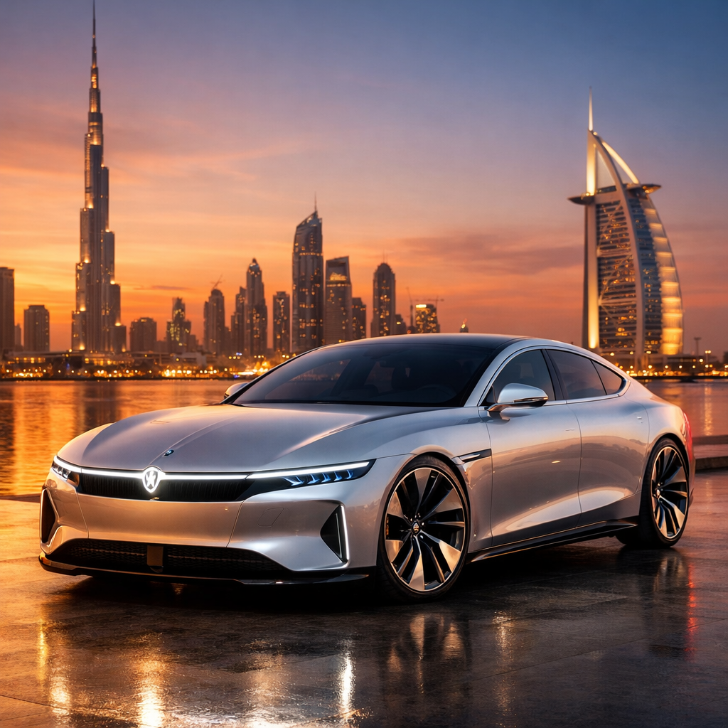 Best Electric Cars Available for Monthly Rental in Dubai