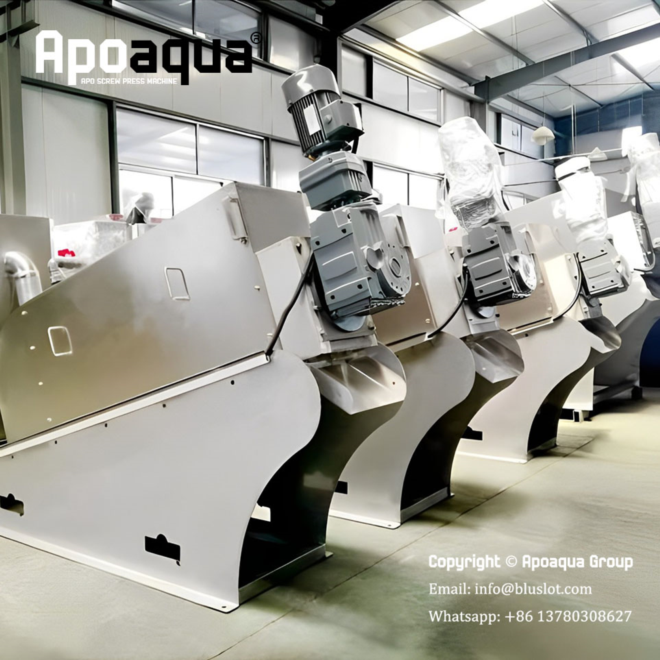 Apoaqua Sludge Dewatering Machine for Pig Farm