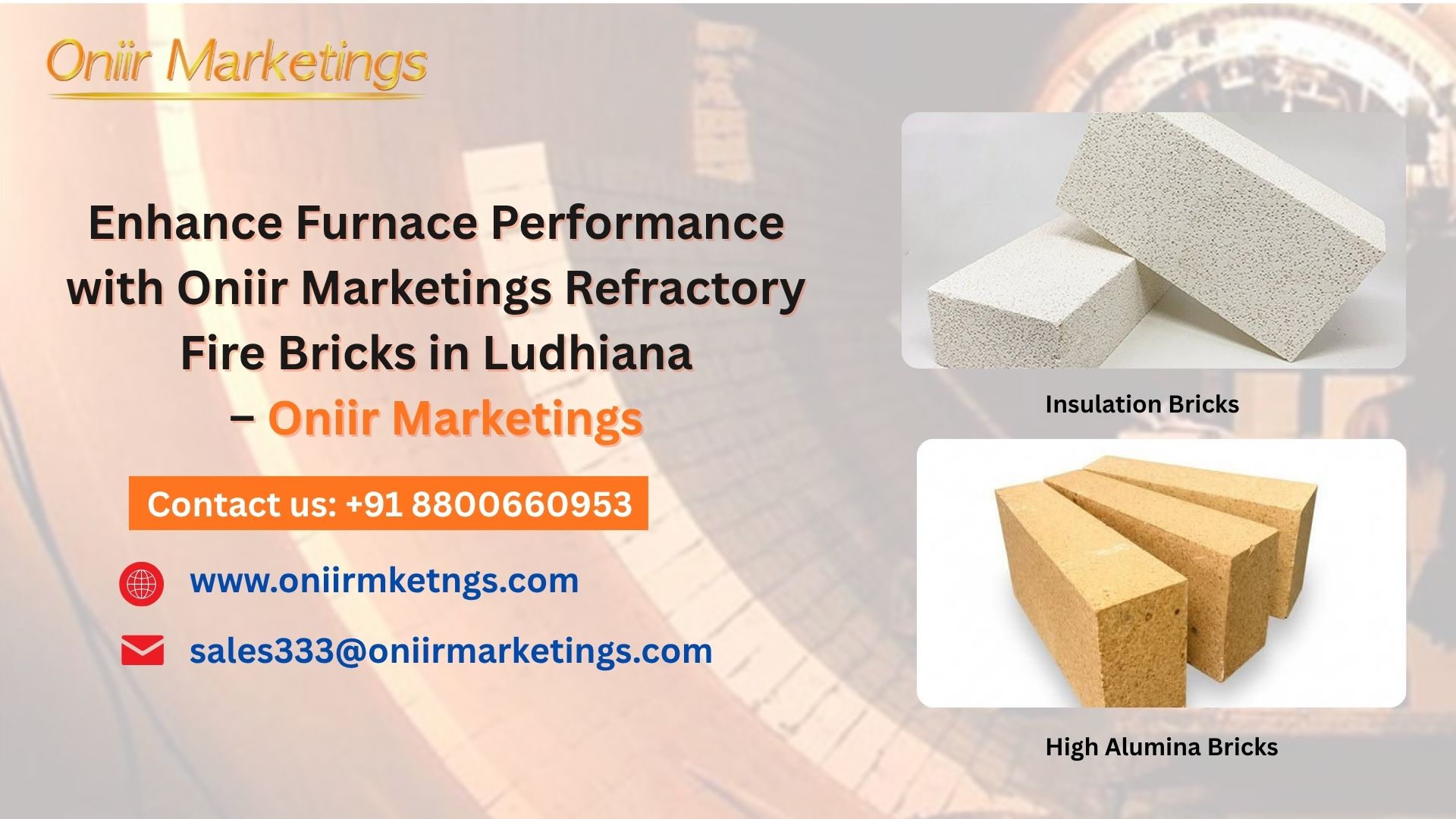 Enhance Furnace Performance with Fire Bricks in Ludhiana