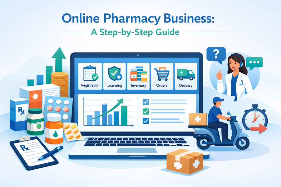 Start an Online Pharmacy Business: A Step-by-Step Guide