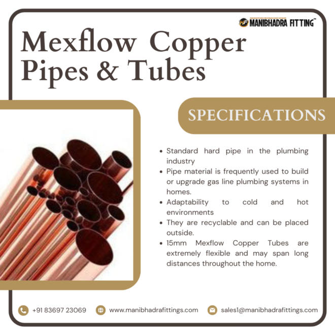 Manufacturer of Medical Gas Copper Pipe in India