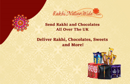 Send Rakhi and Chocolates to the UK - Hassle-Free Delivery at Rakhinationwide.com!
