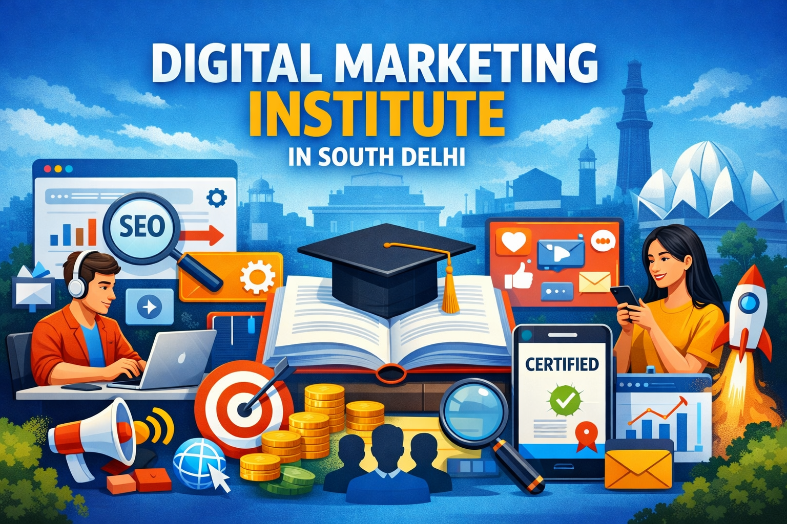 Best Digital Marketing Institute in South Delhi