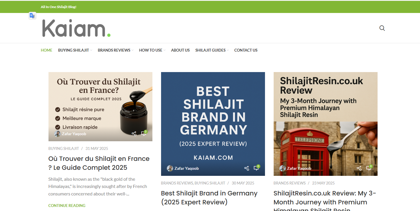 The Ultimate Shilajit Blog