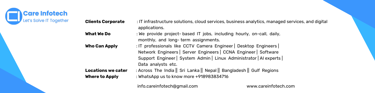 IT Jobs for Freshers Kickstart Your Career in Tech
