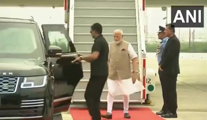 The credibility has decreased or the customs have changed, no one even came to receive PM Modi at th
