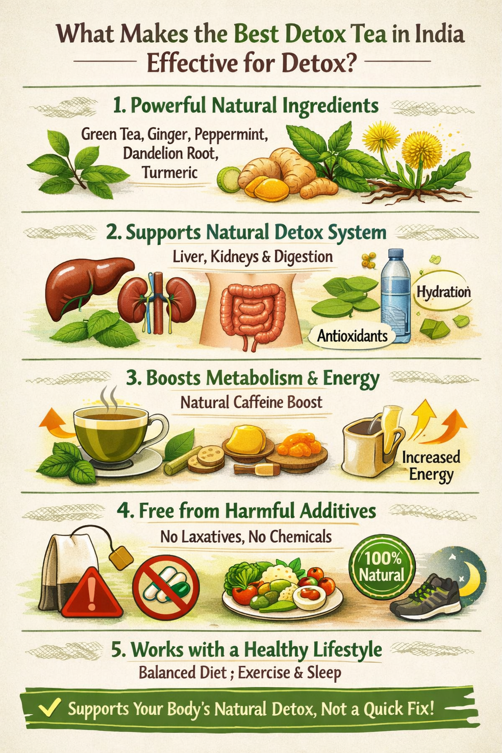 What Makes the Best Detox Tea in India Effective for Detox?