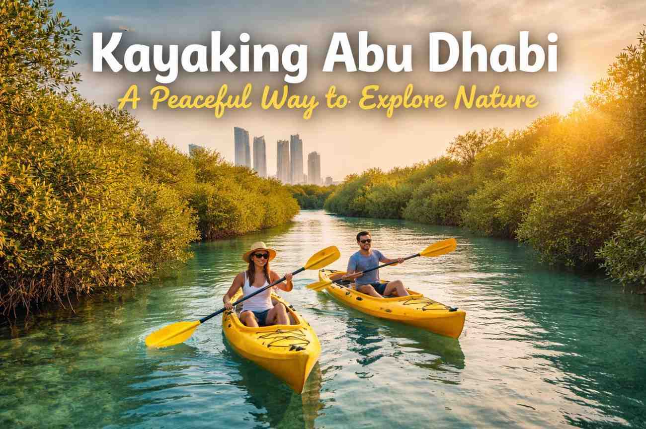 Kayaking in Abu Dhabi Mangroves and Scenic Waters