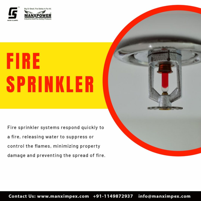 Fire Sprinkler Price List with MANXPOWER: Ensuring Reliable Fire Safety Solutions