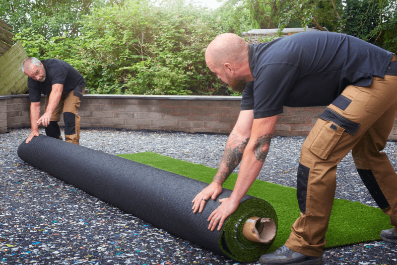 What Goes Under Artificial Grass or Fake Grass?