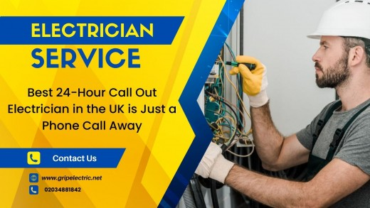 The Best 24-Hour Call Out Electrician in the UK: Prompt Solutions Just a Phone Call Away