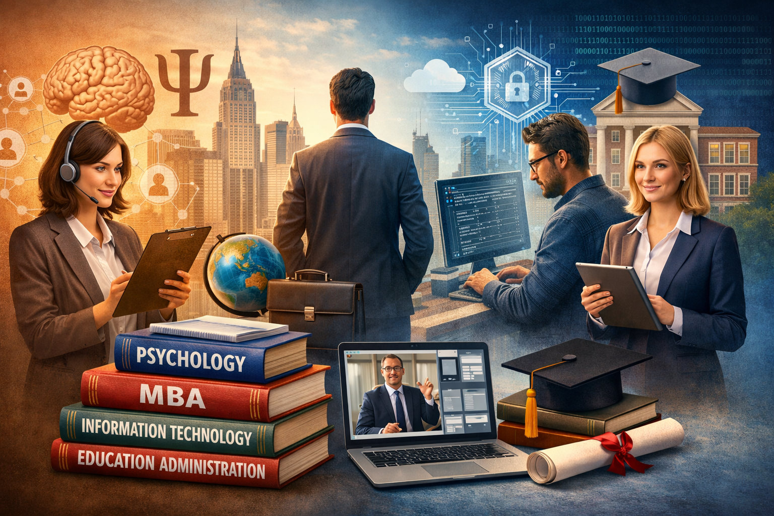 Master’s Programs 2025 | Psychology, MBA, IT & Education
