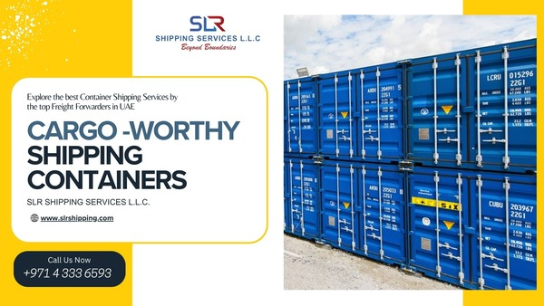 BUY CARGO WORTHY SHIPPING CONTAINERS AT SLR