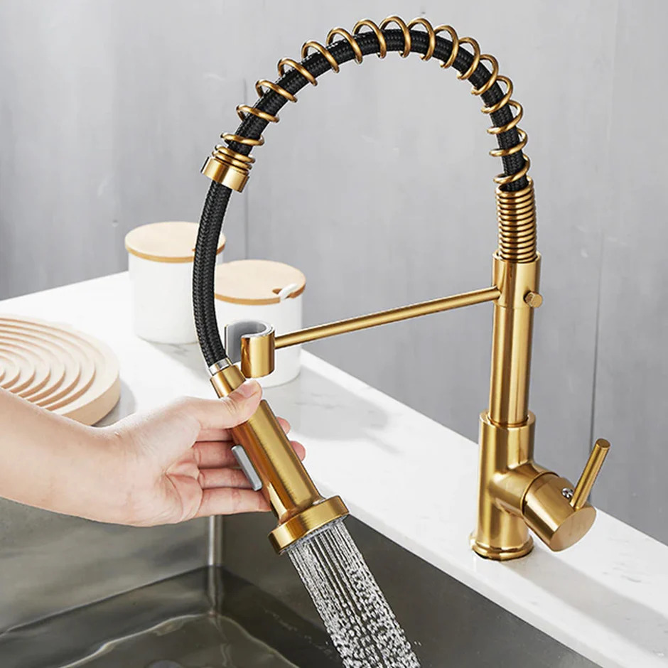 Shine Without Scratches: Cleaning Gold Kitchen Taps 