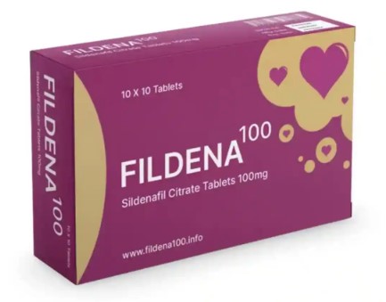 Fildena 100 mg – Effective Sildenafil for Erectile Support