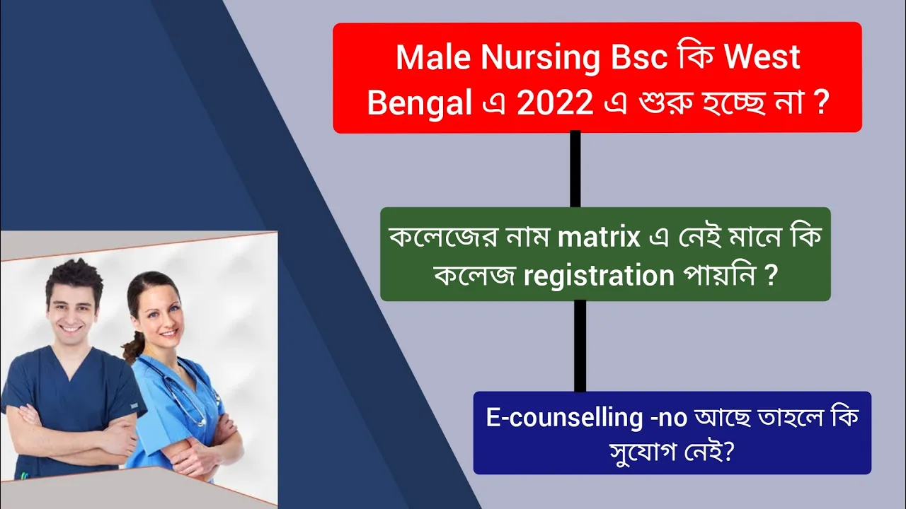 Male BSc Nursing in West Bengal | E-Counselling For Nursing