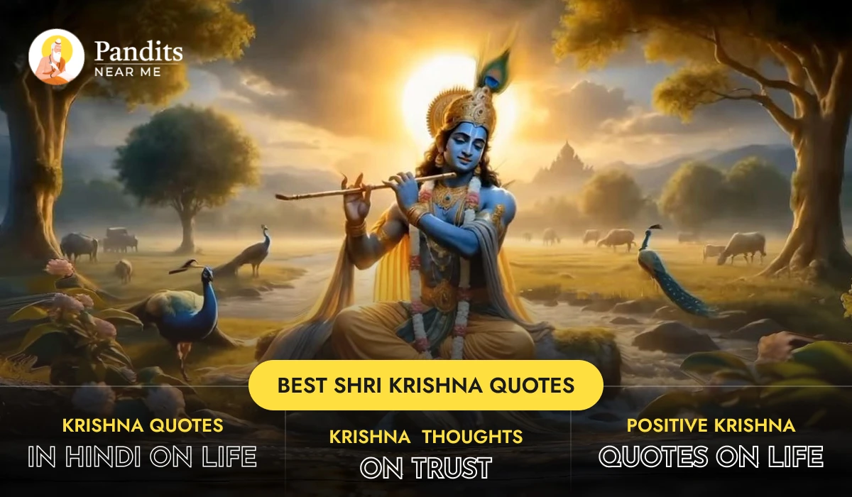 Best Shri Krishna Quotes in Hindi Life Trust & Positivity