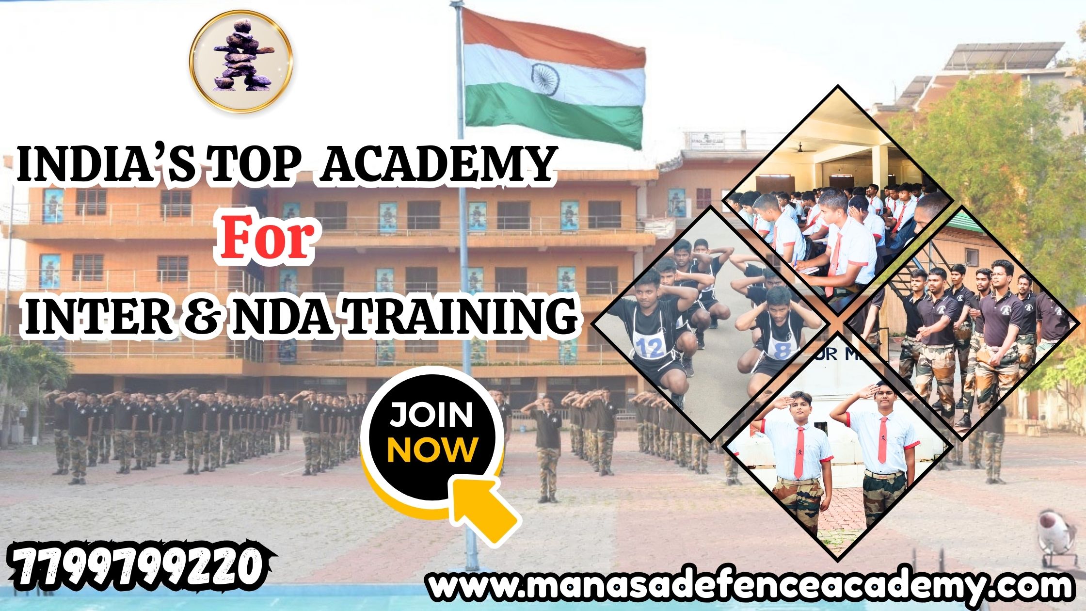 India’s Top Academy for Inter & NDA Training