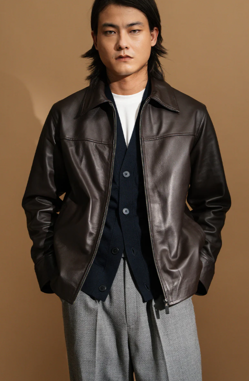 Stegaro Suede Leather Jacket for Men