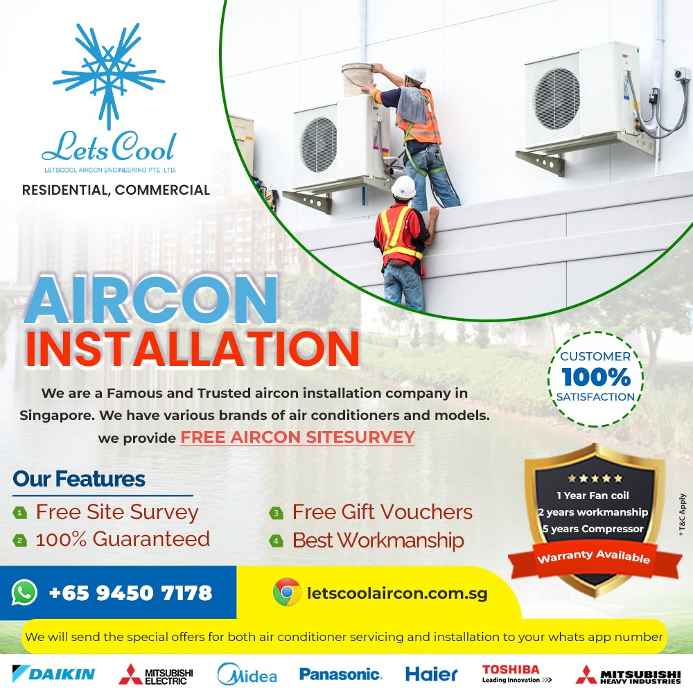 Aircon Installation for BTO Flat Guide