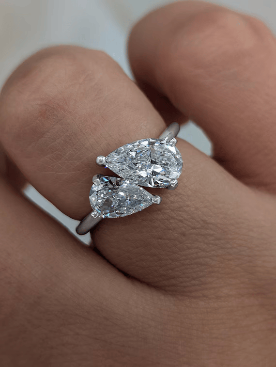 Diamond Toi et Moi Engagement Rings – Modern Two-Stone Style