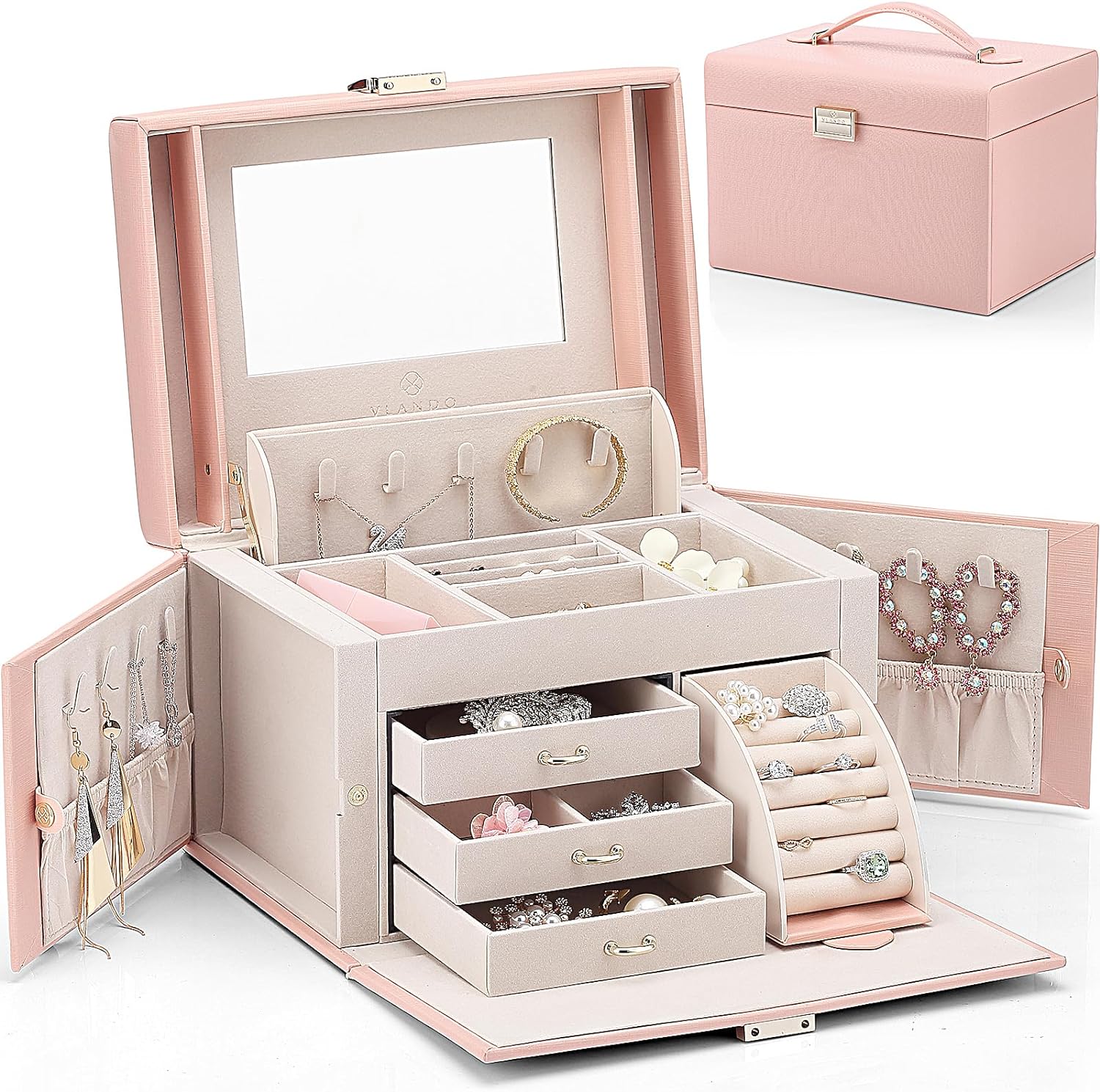 City Beauty Medium Jewellery Organizer Box,