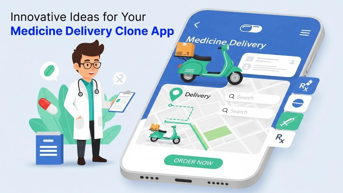 Innovative Ideas for Your Medicine Delivery Clone App