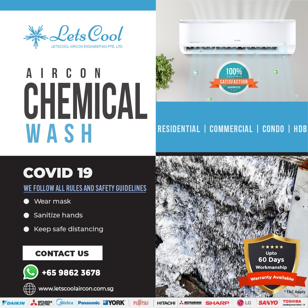 Professional Chemical Wash Restores Lost Aircon Coolingpower