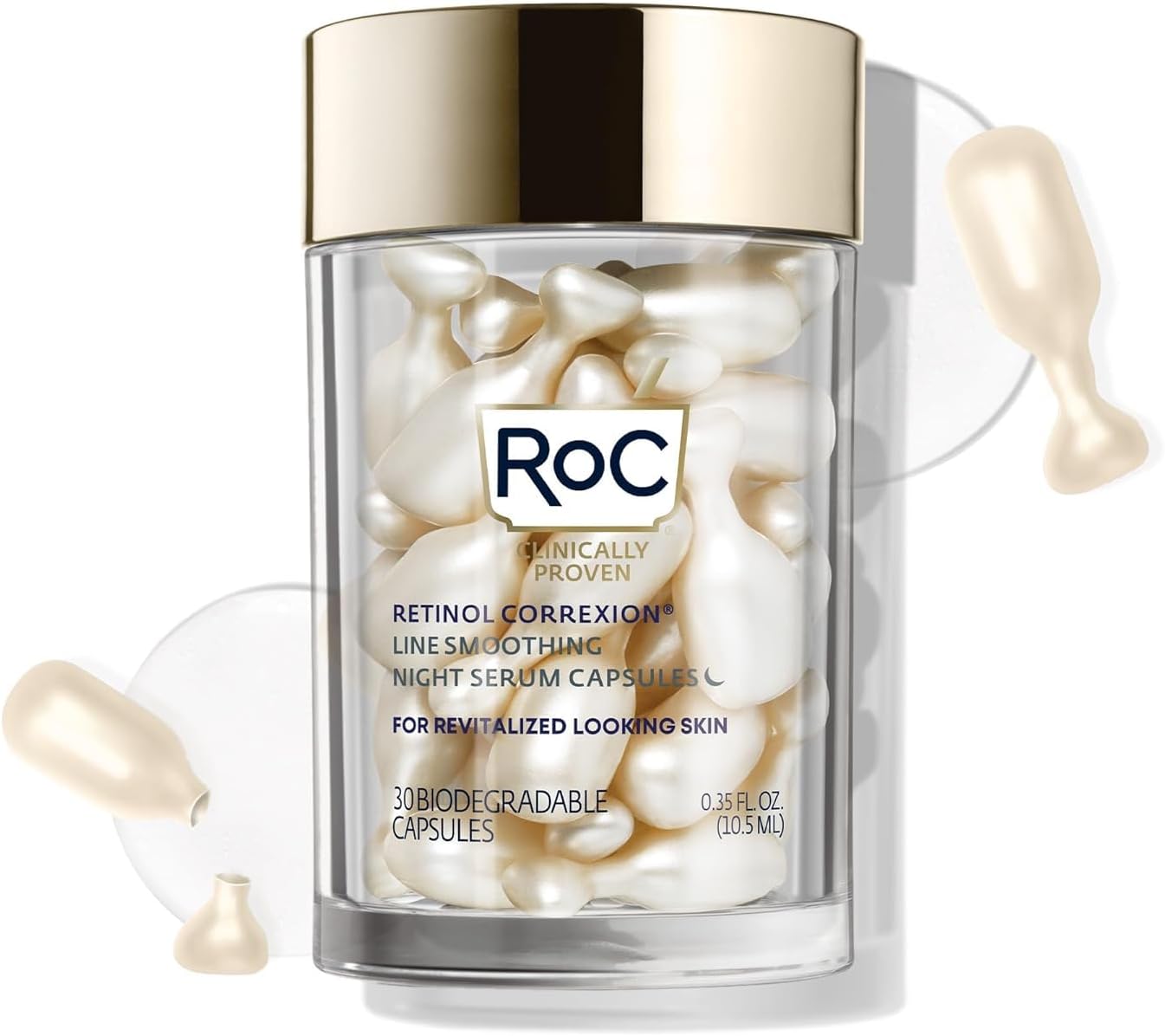 RoC Retinol Correxion Anti-Aging Wrinkle Night Serum, 