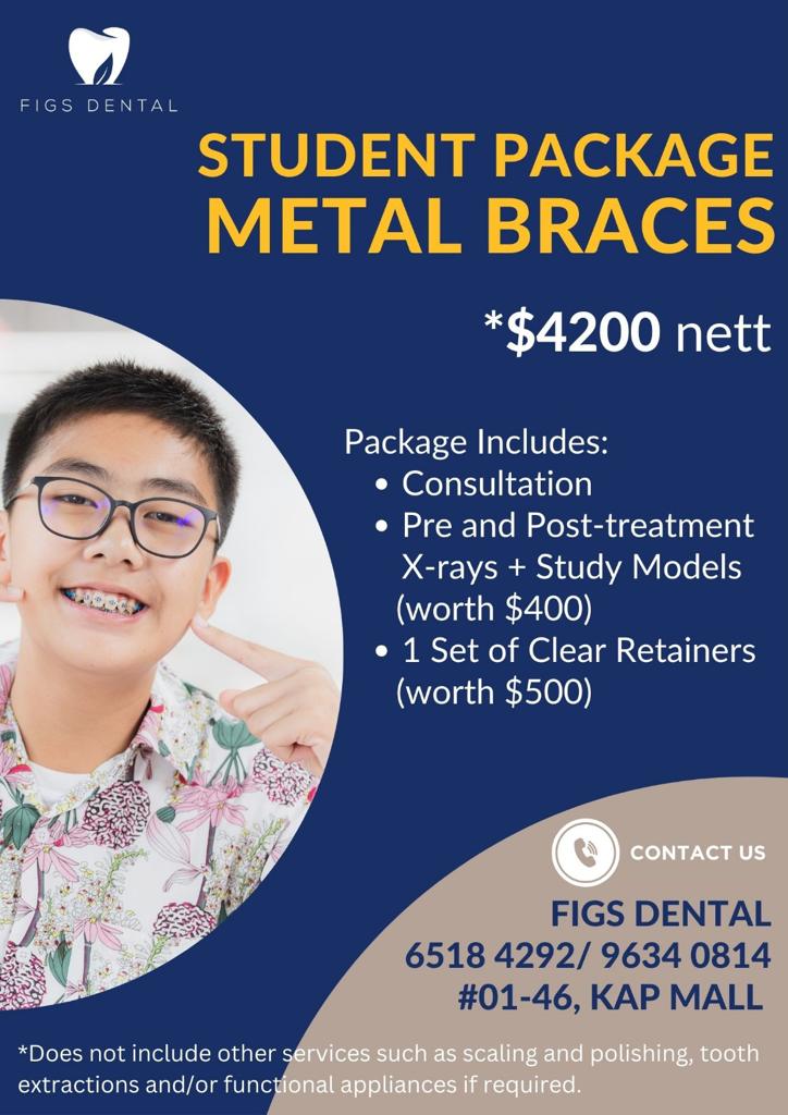 students braces package singapore
