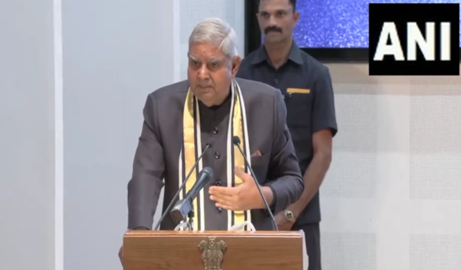 Vice President Jagdeep Dhankhar enraged by Chidambaram's 'part timer' statement, said - this is unfo