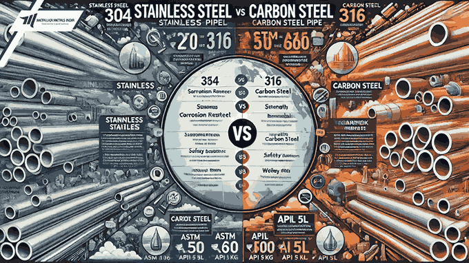 Stainless Steel Pipes vs Carbon Steel Pipes